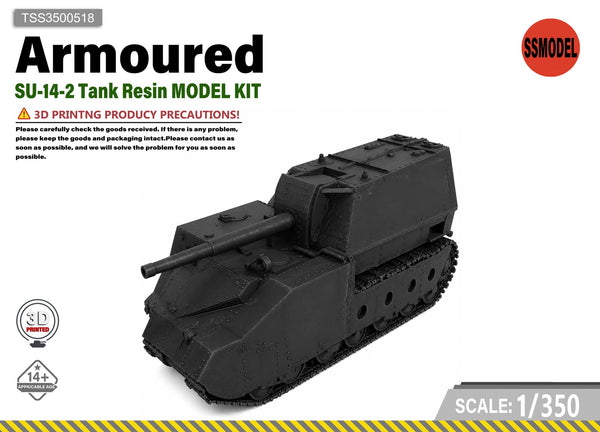 SSMODEL 1/350 SU-14-2 Tank Resin MODEL KIT TSS3500518