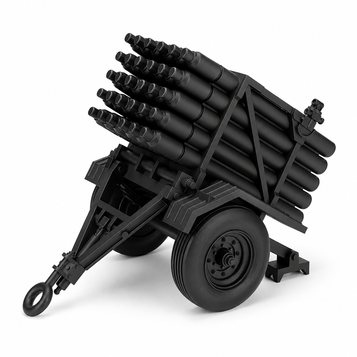 SSMODEL 1/350 Rocket launcher Land Mattress Resin MODEL KIT TSS3501503 — scale model kit