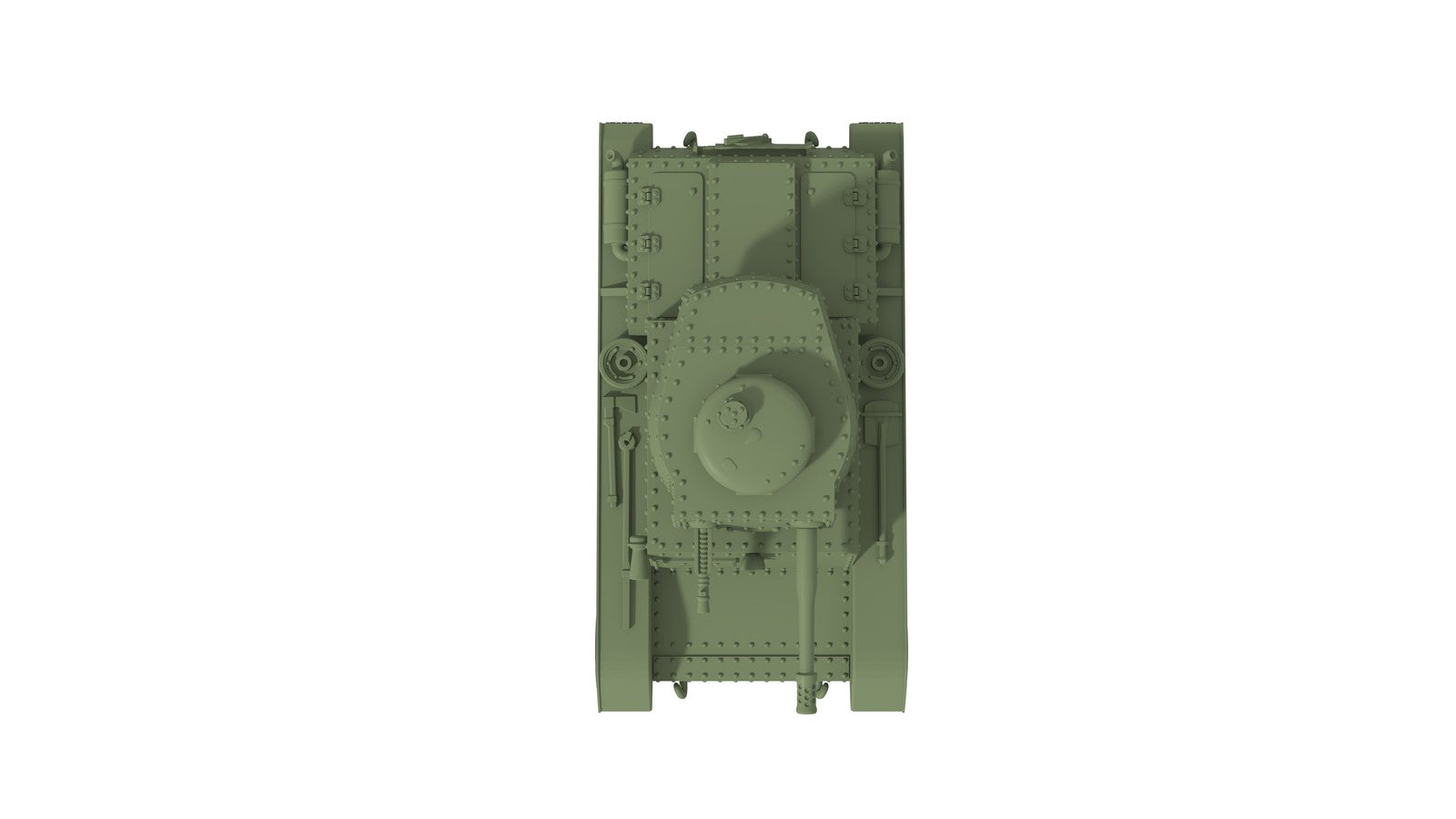 SSMODEL 1/700 S-I SPO tank Resin Model Kit TSS7000277 — detail view 6