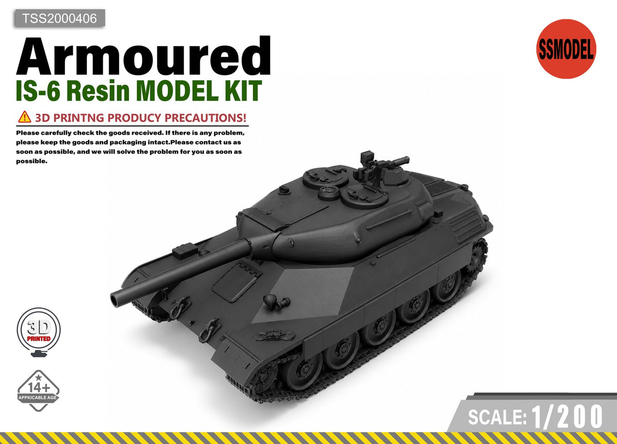 SSMODEL 1/200 IS-6 Resin MODEL KIT TSS2000406