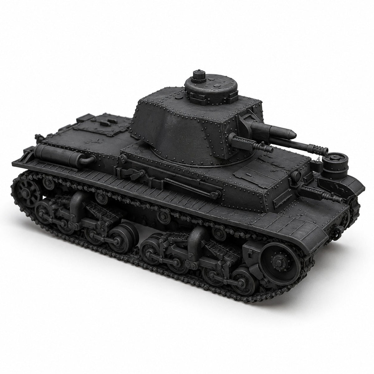SSMODEL 1/56 Panzerkampfwagen 35(t) tank Model Kit TSS0560272 — detail view 2
