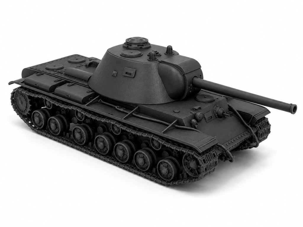 SSMODEL 1/700 KV-3 Soviet experimental heavy tank resin model kit TSS7000143