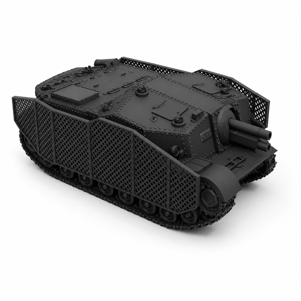 SSMODEL 1/350 43M Zrinyi II Tank MODEL KIT TSS3500533