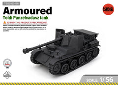 SSMODEL 1/56 Toldi Panzelvadasz tank Resin Model Kit TSS0560196