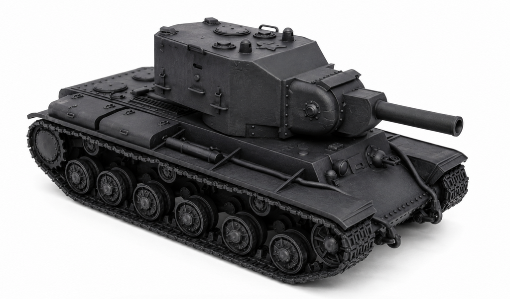 SSMODEL 1/350 KV-2 with N.V. Kurin turret Resin Model Kit TSS3500108