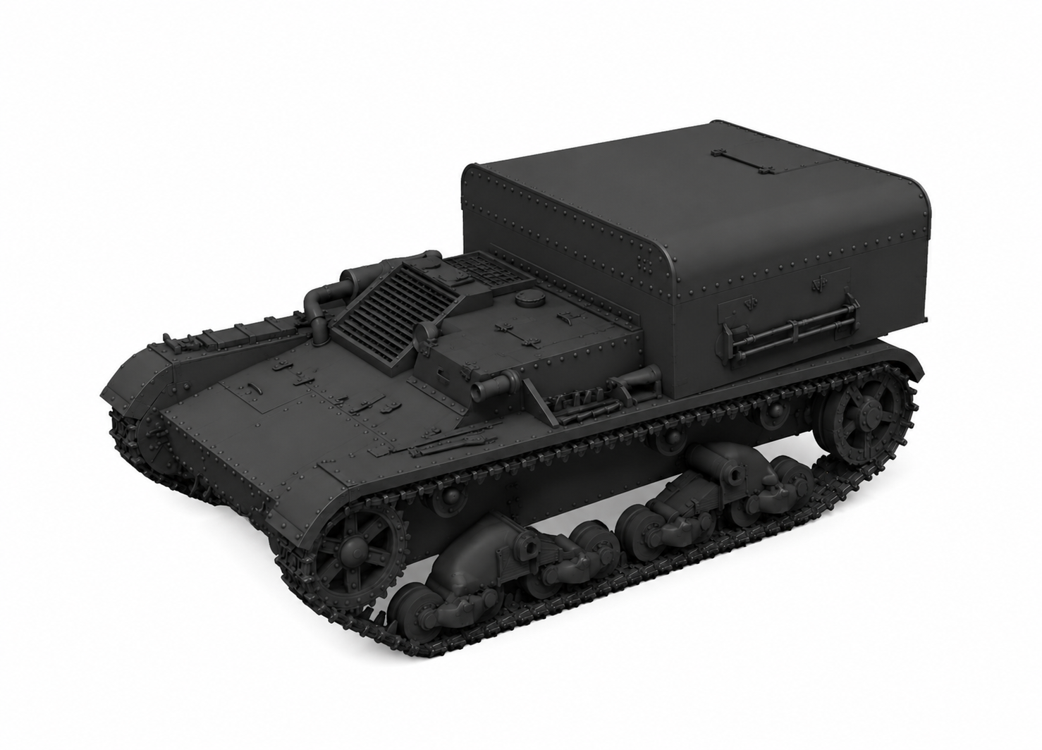 SSMODEL 1/700 TR-1 (TR-26) tank Resin Model Kit TSS7000071 — detail view 2