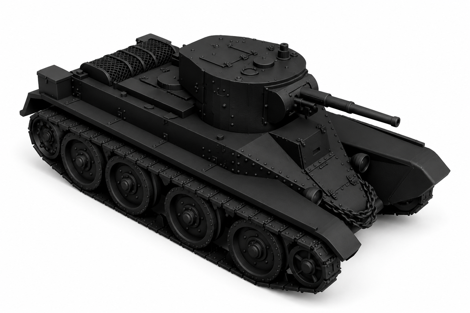 SSMODEL 1/350 BT-5 (late) Tank Resin Model Kit TSS3500575 — detail view 2