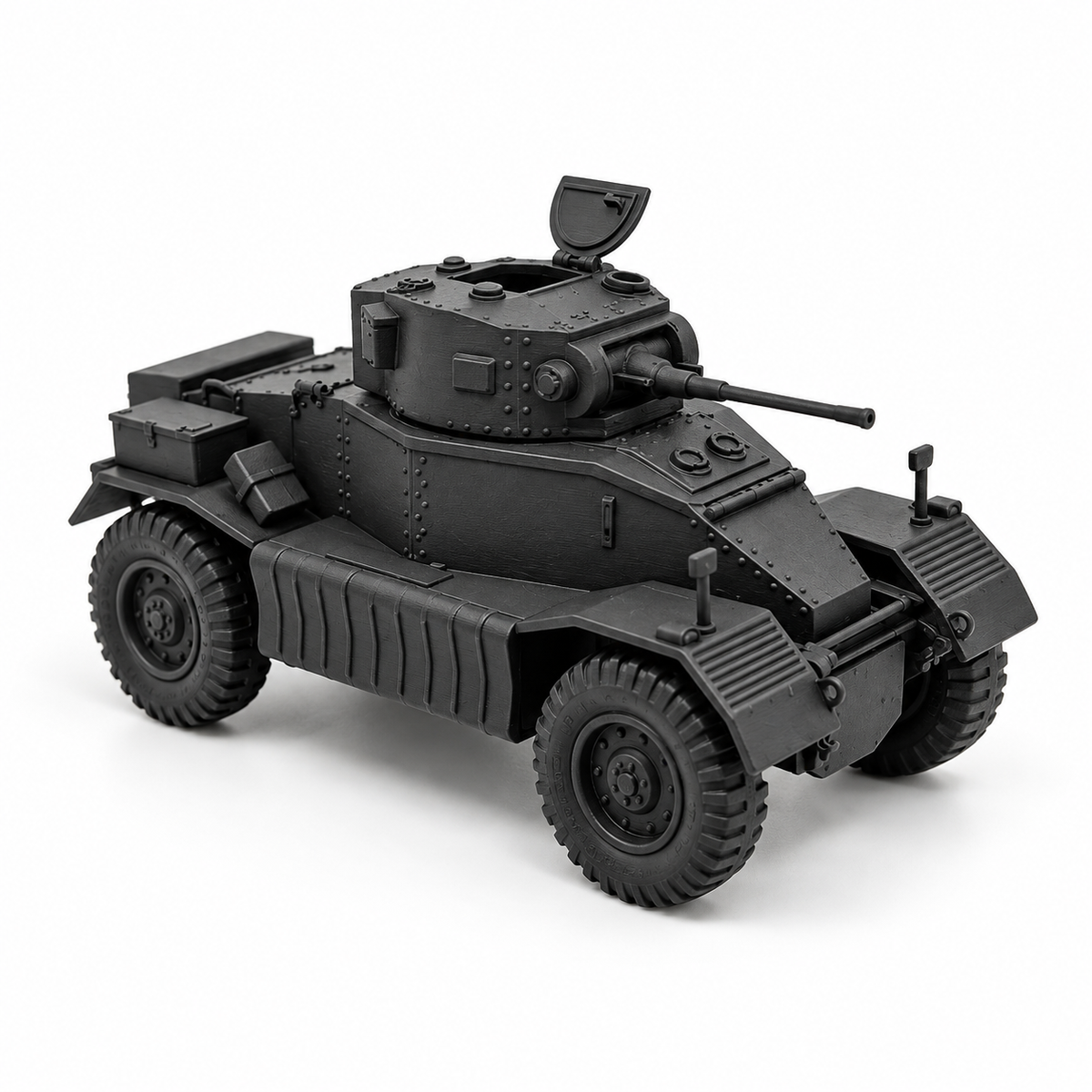 SSMODEL 1/32 1/35 1/48 1/64 WW2 UK Armoured Car Mk.I Resin Model Kit TSS1207 — detail view 4