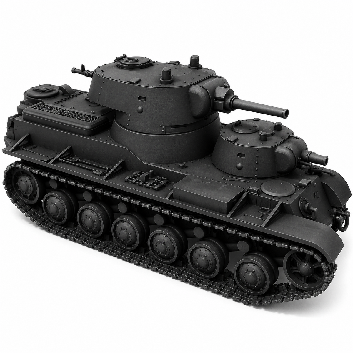 SSMODEL 1/220 Soviet Union SMK Resin Model Kit TSS2200557 — detail view 2