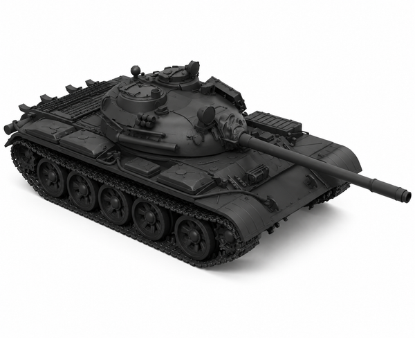SSMODEL 1/700 T-55A (ZTS) East Germany and Czhechoslovak tank resin model kit