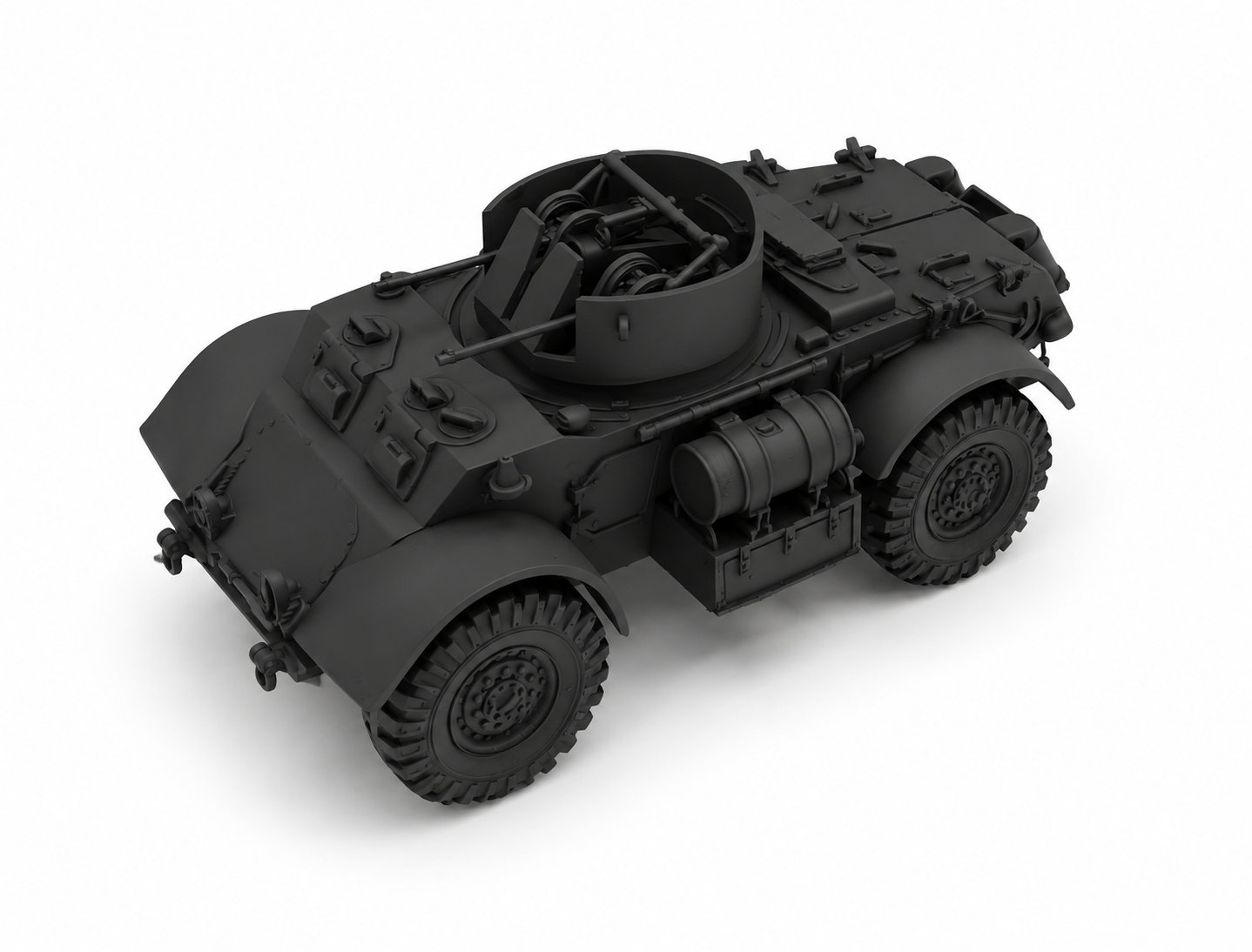 SSMODEL 1/56 T17E2 Staghound AA Resin MODEL KIT TSS0560975 — scale model kit