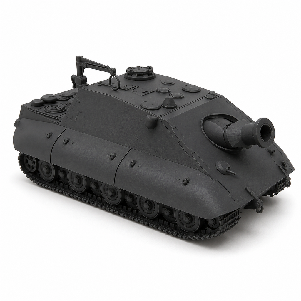 SSMODEL 1/350 Sturmmorser auf E-100 tank Resin MODEL KIT TSS3500506