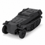 SSMODEL 1/56 Sd.Kfz.253 Observation Vehicle Resin MODEL KIT TSS0560939