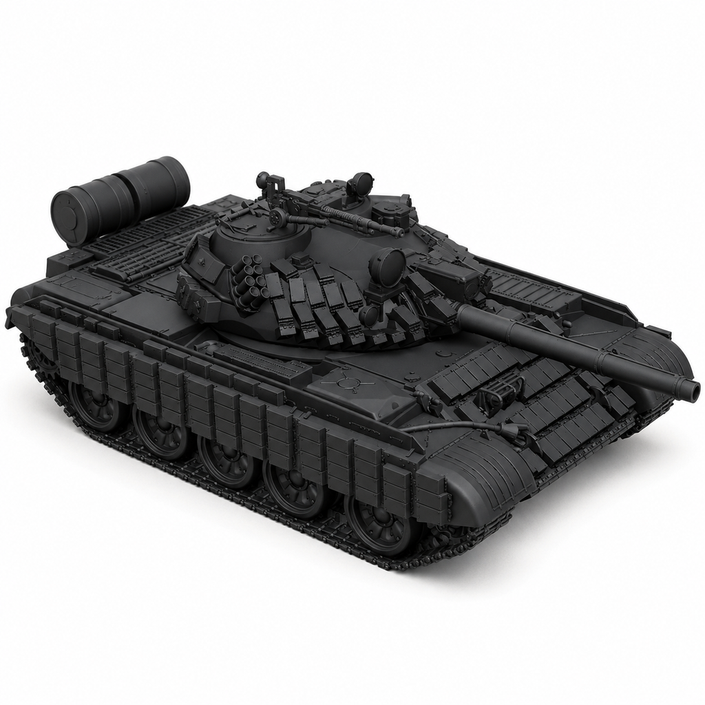SSMODEL 1/350 T-55AMV Soviet tank Resin Model Kit TSS3500286