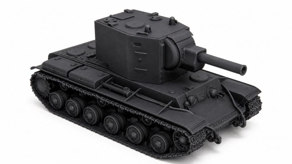 SSMODEL 1/350 KV-2 Soviet heavy tank resin model kit TSS3500137