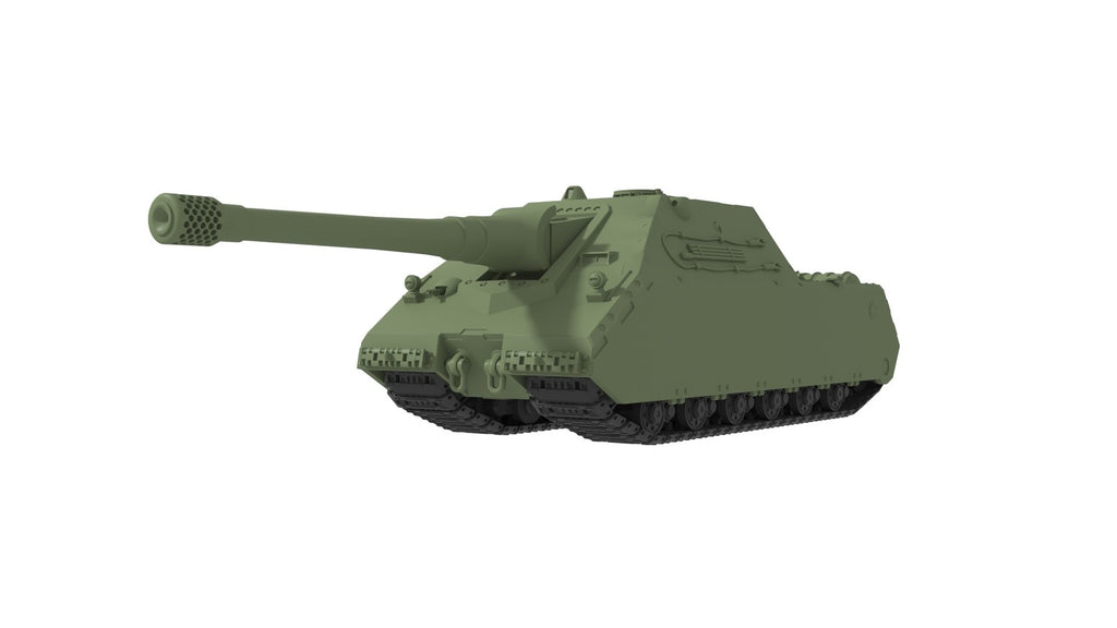 SSMODEL 1/350 Jagdmauser German super-heavy AT-gun resin model kit TSS3500323