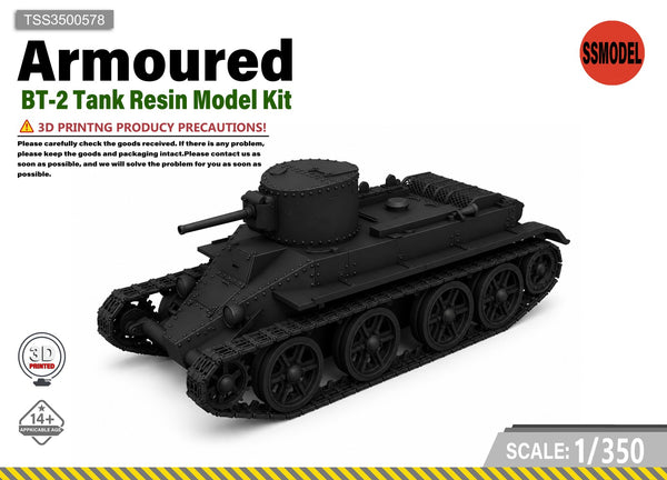 SSMODEL 1/350 BT-2 Tank Resin Model Kit TSS3500578