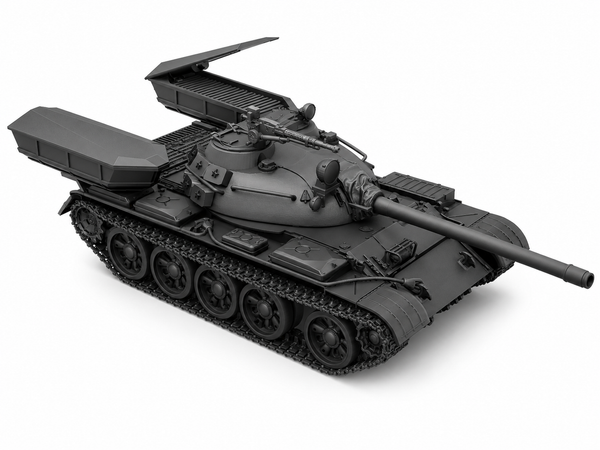SSMODEL 1/350 T-55 PW-LWD Polish Tank Resin Model Kit TSS3500389