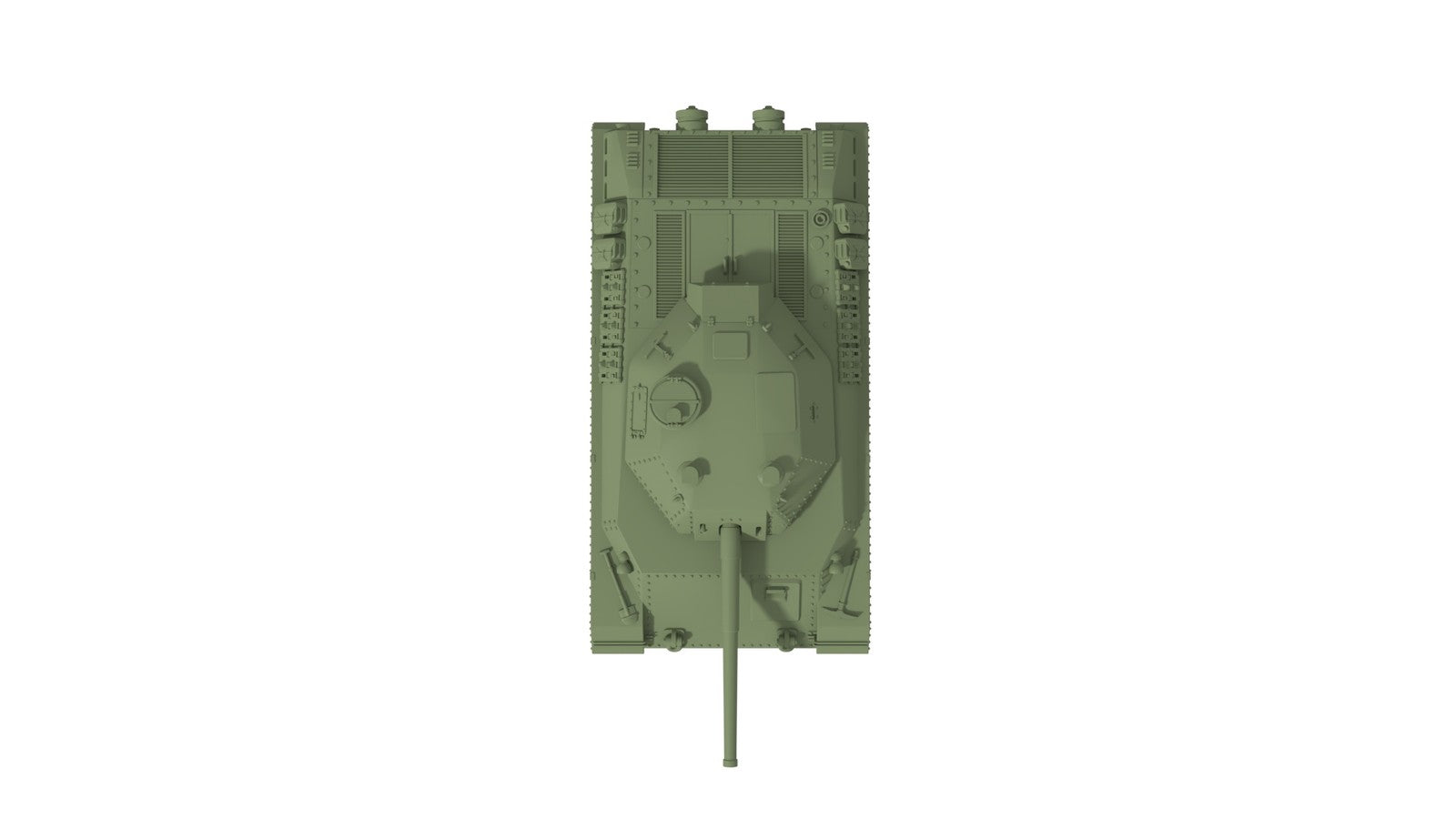SSMODEL 1/350 Carro Armato Pesante P43 bis Italian tank Model Kit TSS3500264 — detail view 6