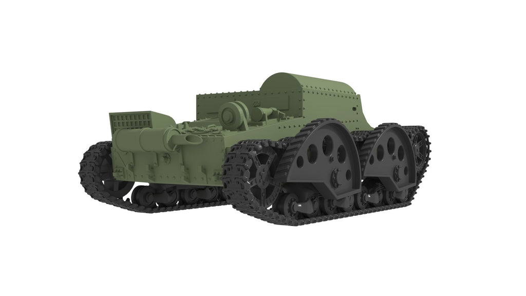 SSMODEL 1/350 TPP-2 Soviet experimental jumping tank Resin Model Kit TSS3500055