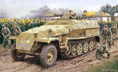 DRAGON 6187 Sd.Kfz.251 Ausf.C Half-track (Welded Hull Version)