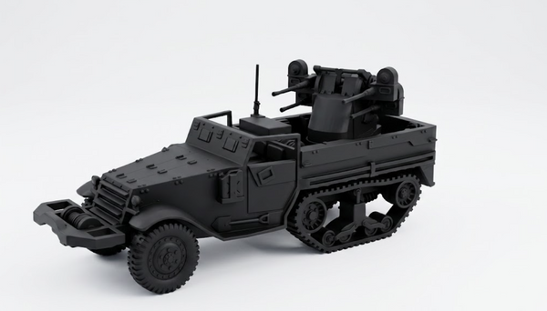SSMODEL 1/100 M17 MGMC US WW2 end-Lease Resin Model Kit TSS1000877