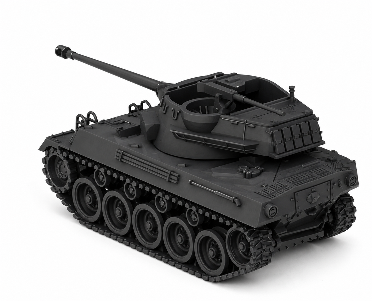 SSMODEL 1/32 1/35 1/48 1/64 M18 76mm GMC - Hellcat (US) Tank  MODEL KIT TSS0631 — detail view 4