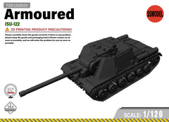 SSMODEL 1/120 ISU-122 Tank Resin Model KitTSS1200033