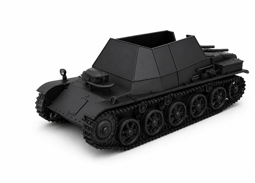 SSMODEL 1/350 43M Lehel tank Resin Model Kit TSS3500254