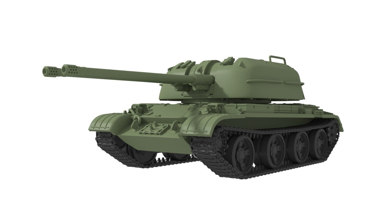 SSMODEL 1/700 ZSU-57-2 Soviet coldwar mobile AA-gun Resin Model Kit TSS7000284 — detail view 3