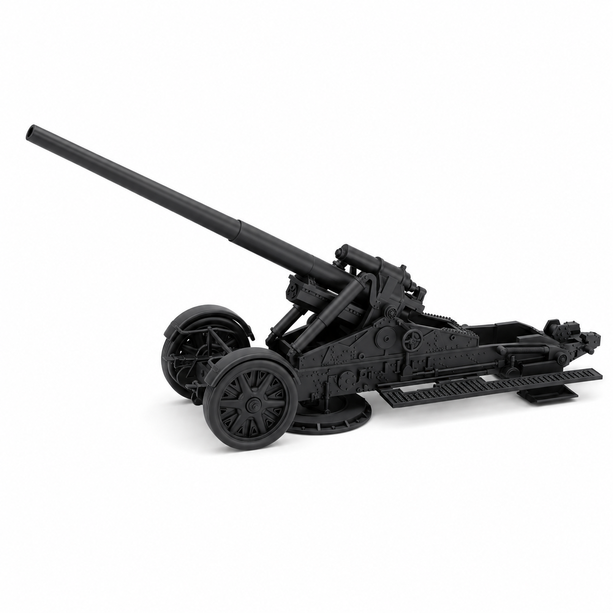 SSMODEL 1/200 Kanone K18 170mm Germany Resin MODEL KIT TSS2001496 — scale model kit