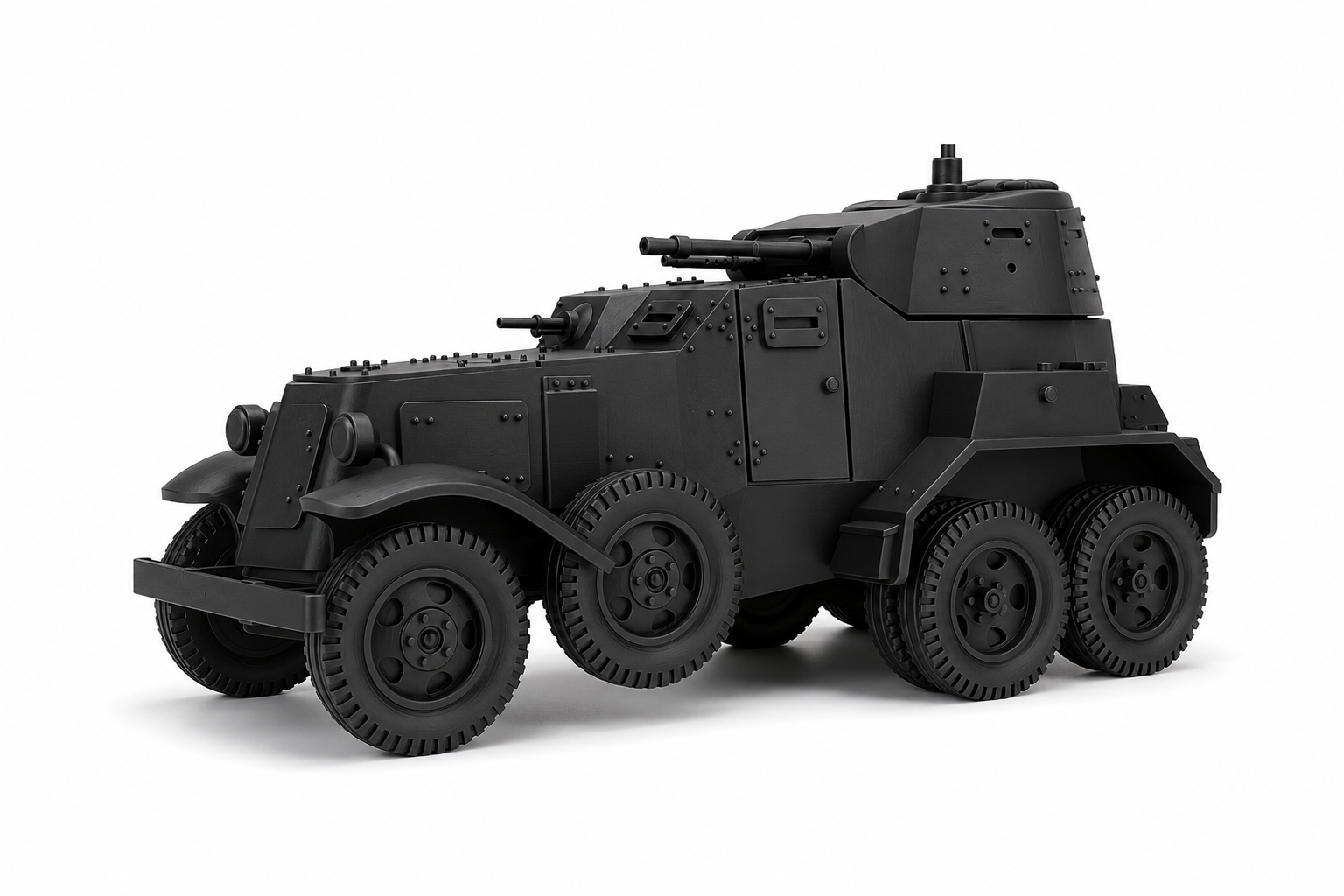 SSMODEL 1/56 Beutespahwagen BA-10M mit 2cm KwK 30 L55 Resin Model Kit TSS0560768 — scale model kit