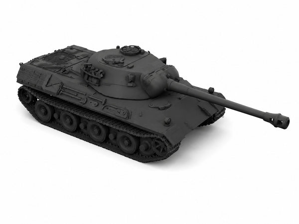 SSMODEL 1/350 Pz.Kpfw. IX Leopard German postwar MBT resin model kit TSS3500326