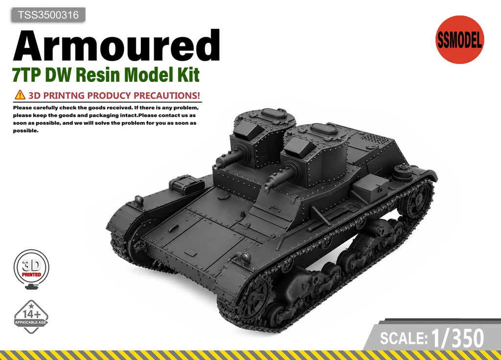 SSMODEL 1/350 7TP DW Resin Model Kit TSS3500316