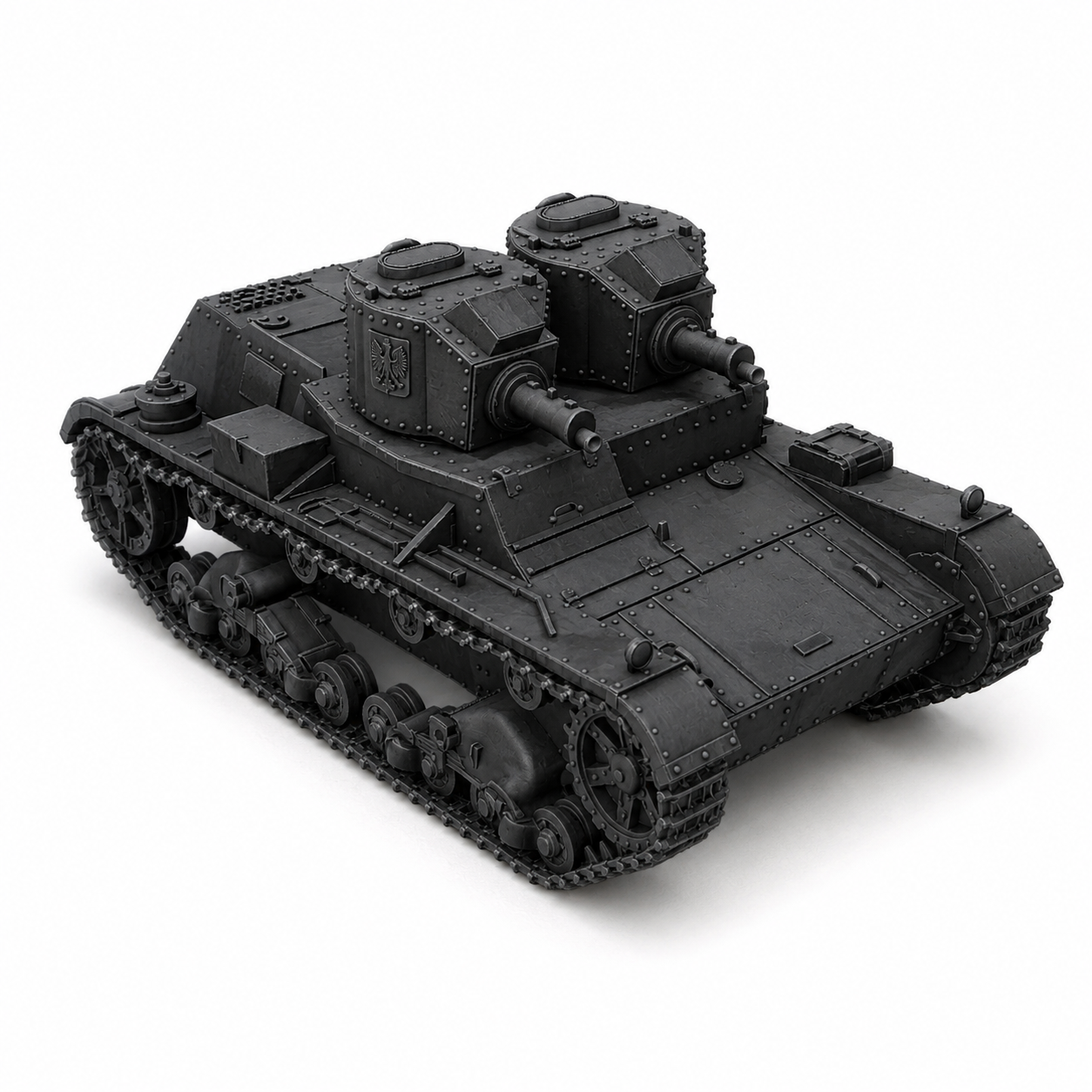 SSMODEL 1/144 10TP Light AFV Armored Vehicle Mini Scale Model Kit TSS1440315