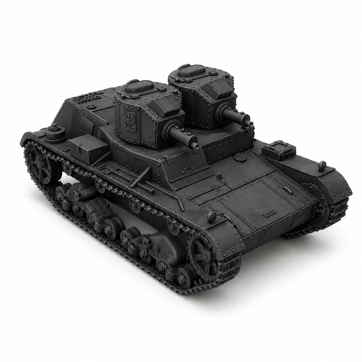 SSMODEL 1/144 10TP Light AFV Armored Vehicle Mini Scale Model Kit TSS1440315
