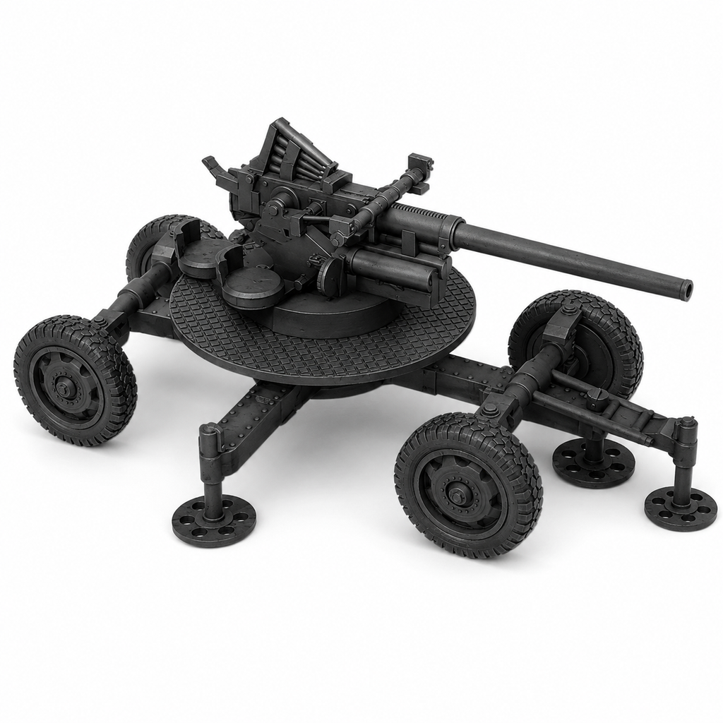 SSMODEL 1/700 Hungarian Bofors 40mm Resin MODEL KIT TSS7000445