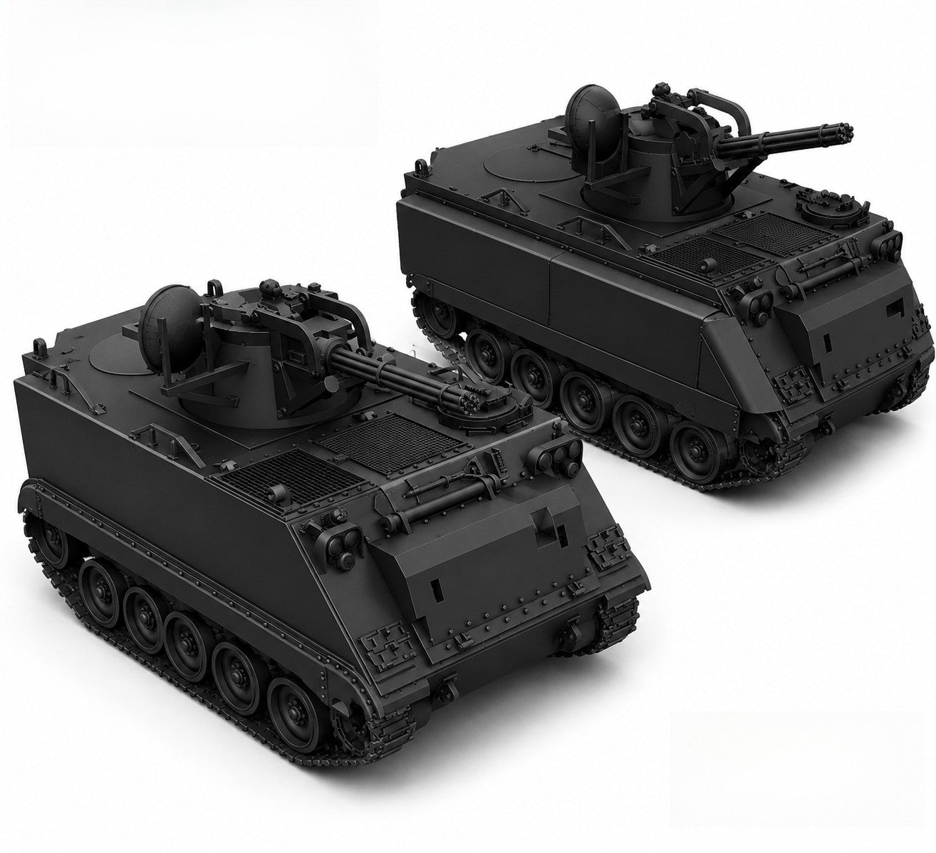 SSMODEL 1/350 M163 Vulcan AA Tank Resin MODEL KIT TSS3500234 — detail view 2