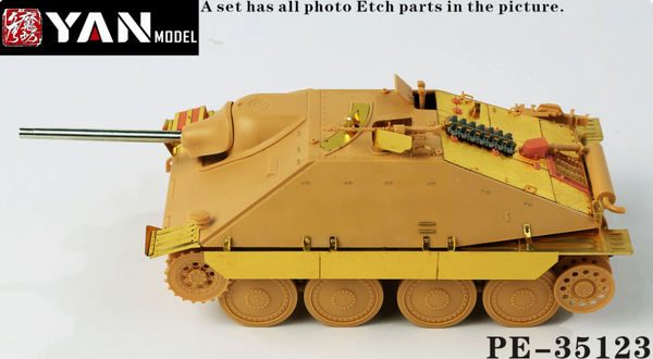 Yan Model PE-35123A 1/35 Jagdpanzer38(t)"Hetzer"Mid Production(for TAMIYA 35285)