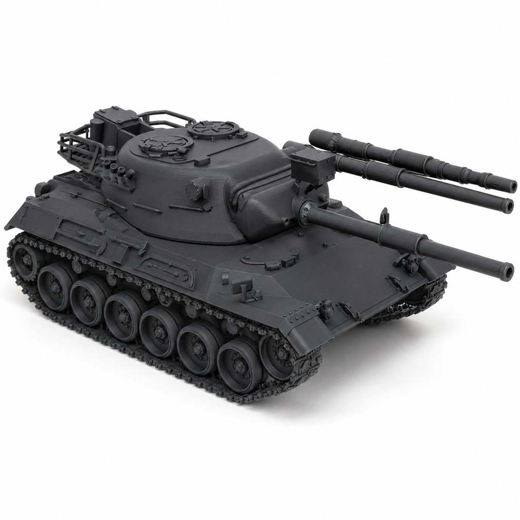 SSMODEL 1/350 Leopard 1 German coldwar MBT Resin Model Kit TSS3500454