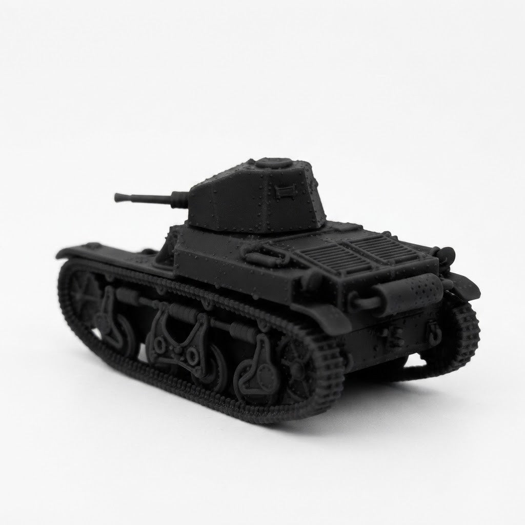 SSMODEL 1/100 AMR-35 ZT-1 French Light Tank WWII Resin Model Kit TSS1001290 — detail view 2