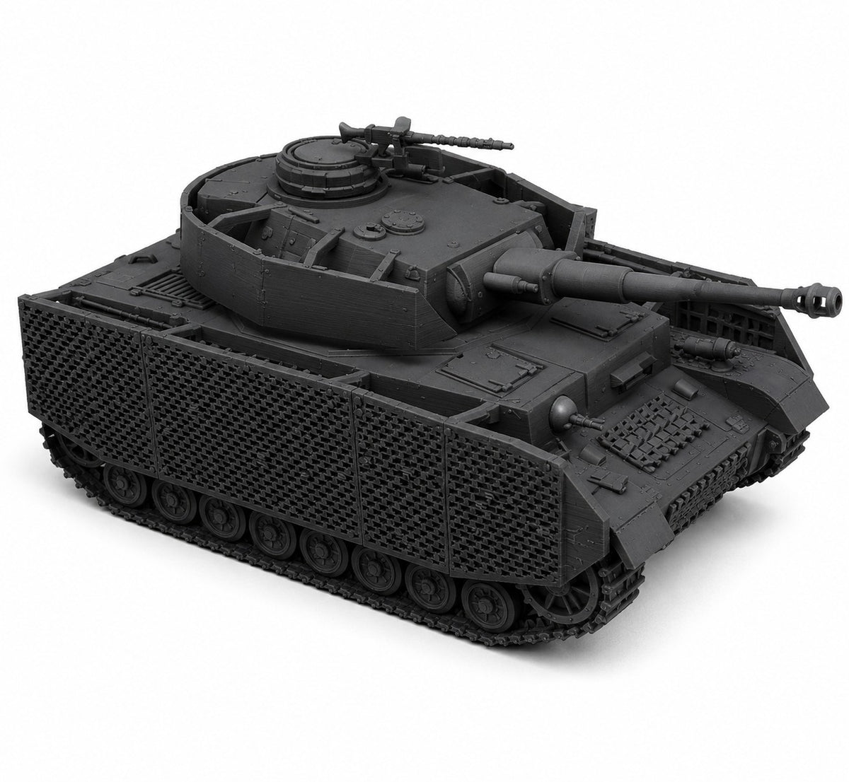 SSMODEL 1/72 Pz.Kpfw. IV Ausf.J German medium tank (uparmored) Resin Model Kit — detail view 2