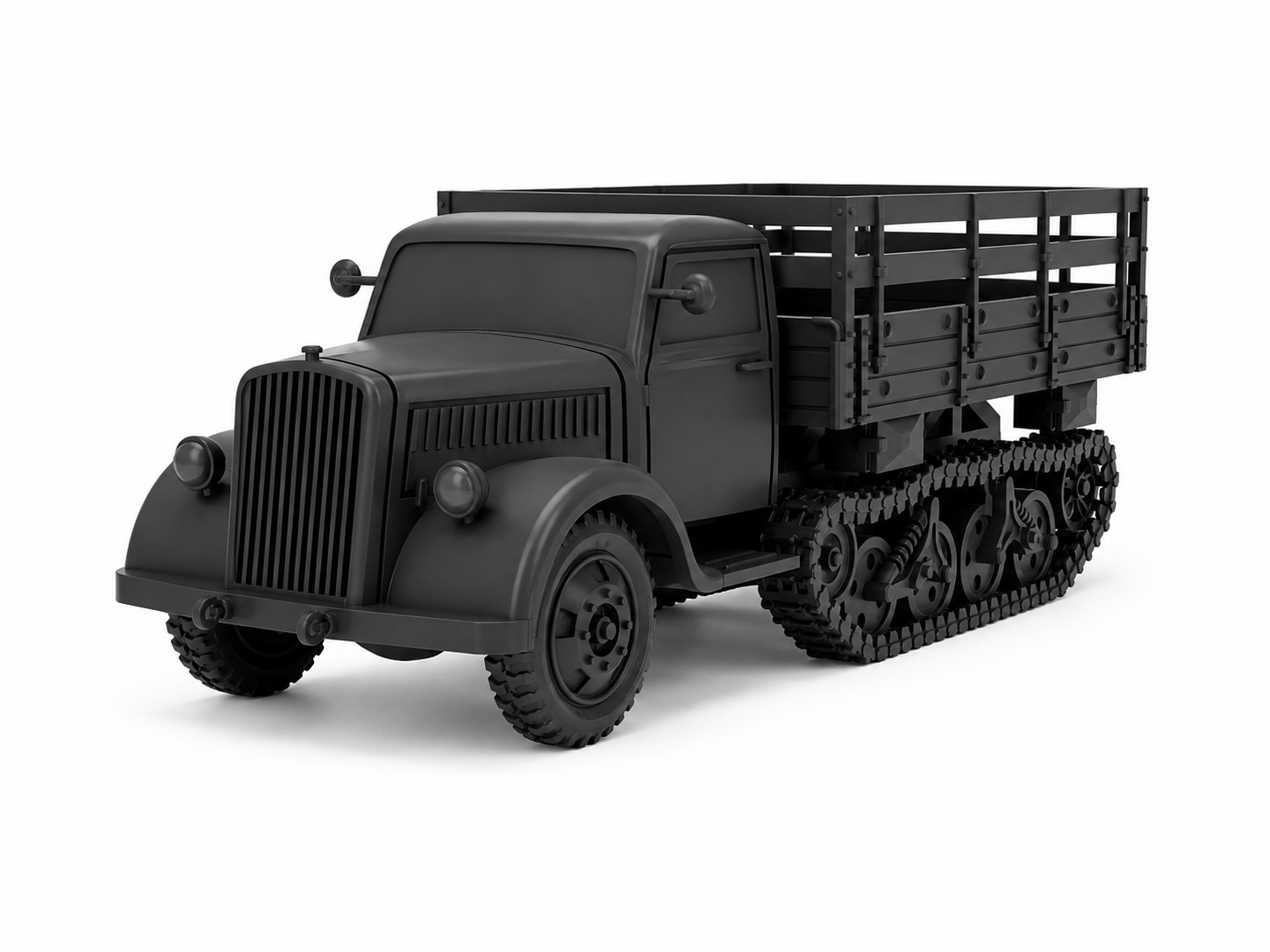 SSMODEL 1/200 Sd.Kfz.3 Opel Maultier Resin MODEL KIT TSS2001529 — scale model kit