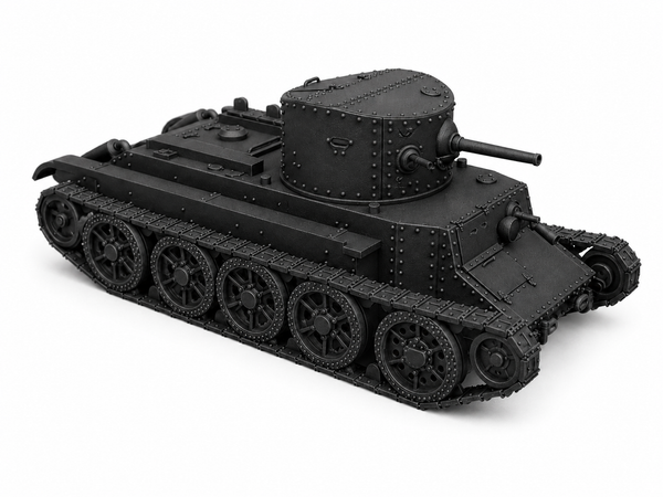 SSMODEL 1/350 BT-2 N.M. Toskin Soviet medium tank Resin Model Kit TSS3500096