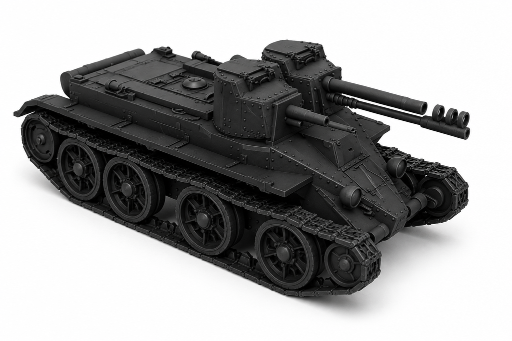 SSMODEL 1/700 BT-4-76 Soviet Fictional Tank Resin Model Kit TSS7000488