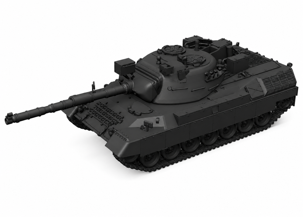 SSMODEL 1/350 Leopard 1A5 BE Belgian coldwar MBT Resin Model Kit TSS3500539