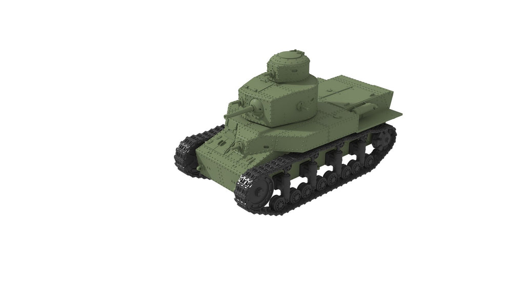 SSMODEL 1/350 T-24 Soviet Interwar Medium Tank Resin MODEL KIT TSS3500007