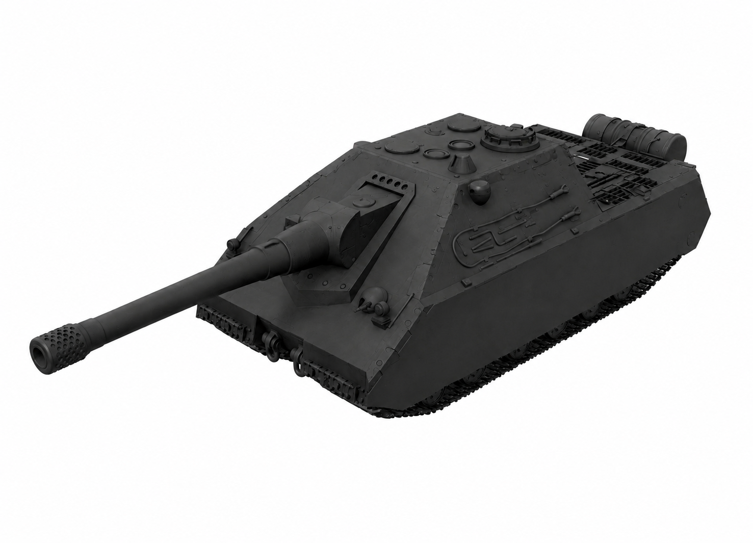 SSMODEL 1/350 Jagdpanzer VIII German AT-gun tank missile MODEL KIT TSS3500449 — detail view 2