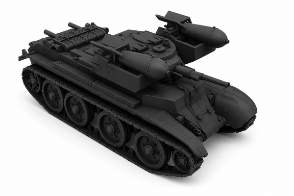 SSMODEL 1/350 RBT-7 Soviet fictional tank resin model kit TSS3500524