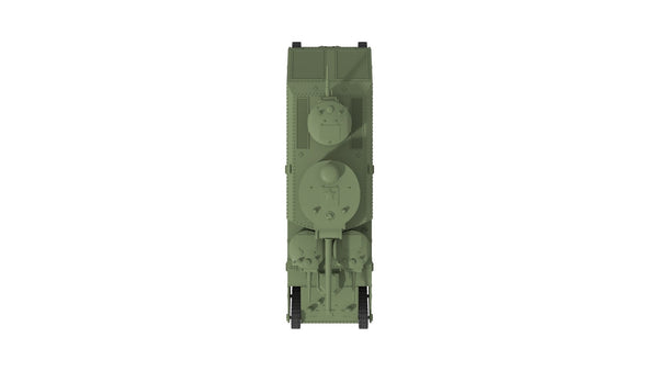 SSMODEL 1/700 T-39 Soviet experimental superheavy tank ResinModel Kit TSS7000009